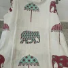 premium floral fine cotton flex palazzo co ord set