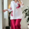 aqua blue bloom mul cotton co ord set (copy)