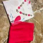 tanvi kurti red bloom mul cotton co ord set