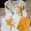 tanvi kurti red bloom mul cotton co ord set (copy)
