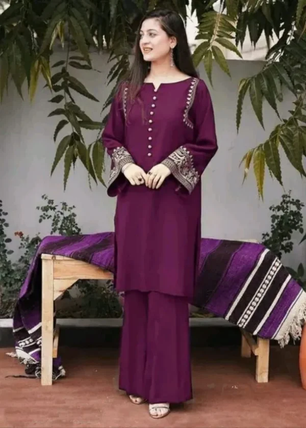 women cotton white front embroidery kurta pant set (copy) women cotton white front embroidery kurta pant set (copy)