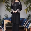 women cotton blue pakistani kurta palazzo set (copy)