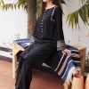women cotton blue pakistani kurta palazzo set (copy)