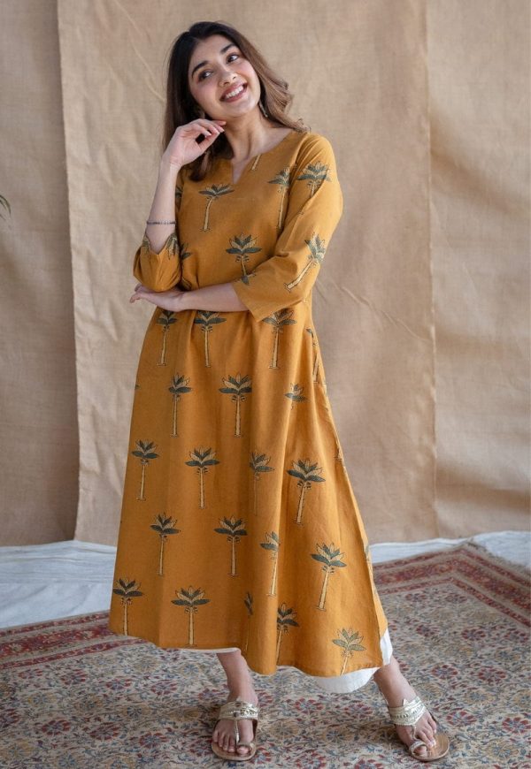 women yellow cotton co ord set