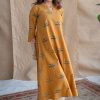 women yellow cotton co ord set