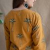 women yellow cotton co ord set
