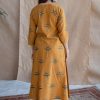 women yellow cotton co ord set