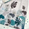 women cotton linen white dupatta set