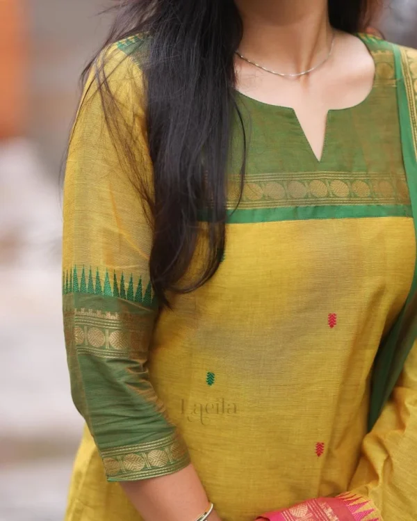 women south kanchi cotton dupatta set women south kanchi cotton dupatta set