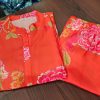 trending muslin saffron co ord set