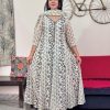 women khadi silk green dupatta set (copy)
