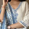 premium angrakha style with cotton silk dupatta set