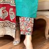 katha work wine cotton co ord set (copy)
