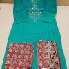 katha work wine cotton co ord set (copy)