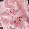 women cotton embroidery off white kurta set (copy)