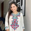 women yellow embroidery co ord set (copy) (copy)