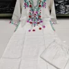 women yellow embroidery co ord set (copy) (copy)