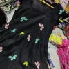 women cotton green embroidery middy gown (copy)