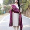 classic cotton dupatta set