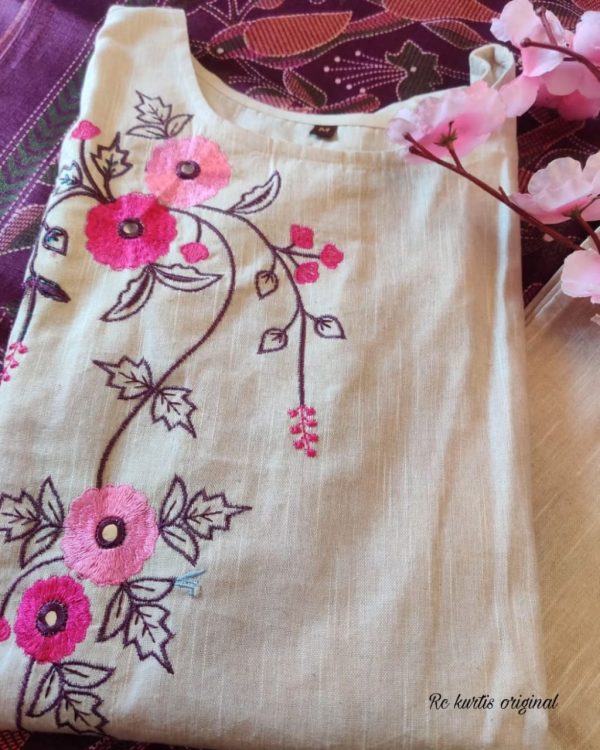 classic cotton dupatta set