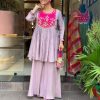top plazzo & dupatta set
