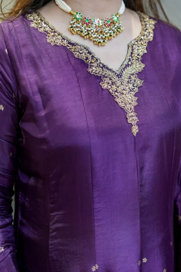 banarasi chanderi anarkali dupatta set (copy)