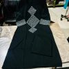 red embroidered straight cut salwar dupatta set (copy)