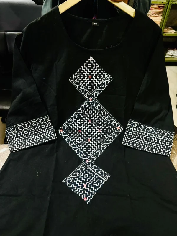 red embroidered straight cut salwar dupatta set (copy)