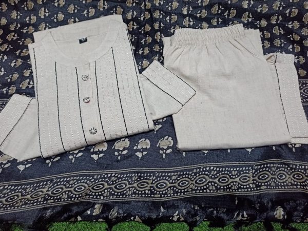 minimal ivory festive dupatta set