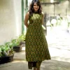 premium floral cambric cotton palazzo co ord set