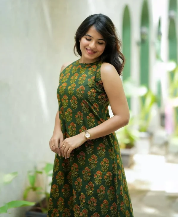 premium floral cambric cotton palazzo co ord set