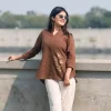 dark brown jeans