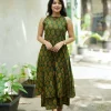 premium floral cambric cotton palazzo co ord set