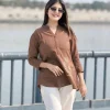 dark brown jeans