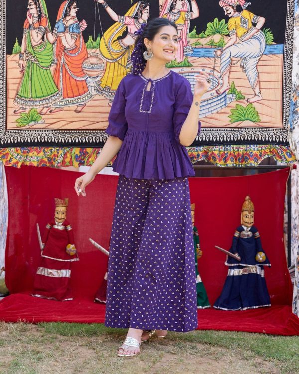 premium fine cotton co ord set