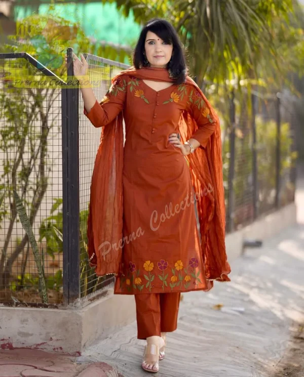 anarkali style dupatta set (copy)
