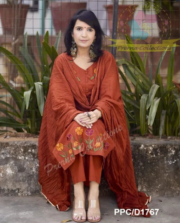 anarkali style dupatta set (copy)