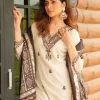 rust embroidered straight dupatta set (copy)