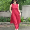 classic pink everyday cotton kurta set (copy)