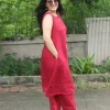 classic pink everyday cotton kurta set (copy)