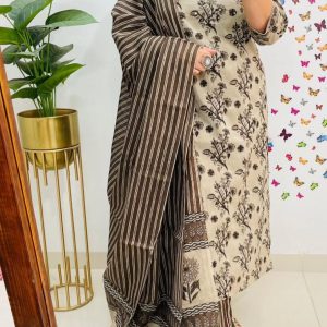 classic maroon everyday cotton kurta set (copy)
