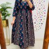 gulnaar red printed with dupatta set (copy)