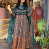 elegant pure cotton embroidered kurta set (copy)