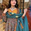 elegant pure cotton embroidered kurta set (copy)
