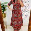 black premium jaipuri floral fine cotton co ord set (copy)