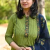 classy cotton flex off white kurta set (copy)