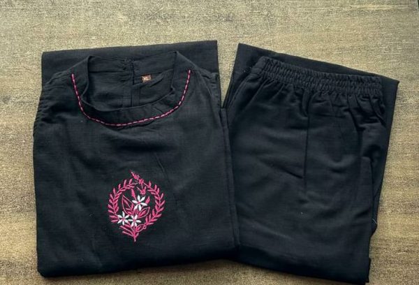 black elegance co ord set