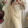 women off white chanderi dupatta set