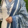 women off white chanderi dupatta set (copy)
