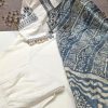 women off white chanderi dupatta set (copy)